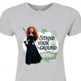 thumbnail image 3 of Disney Brave - Merida Stand Your Ground - Juniors Fitted Graphic T-Shirt, 3 of 5