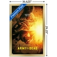 thumbnail image 3 of Netflix Army Of The Dead - Crowhead Wall Poster, 14.725" x 22.375", Framed, 3 of 3