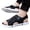 White, variant on Men's Hiking Sandals with Arch Support Mesh Athletic Walking Sandal Summer Beach Outdoor Hollow out Slippers Shoes Black 7.5