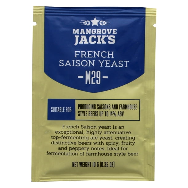 Mangrove Jack’s Craft Series Yeast M29 French Saison (10g) Walmart