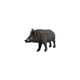 thumbnail image 4 of Jabalí modelo animales de la selva juguete jardín esculturas realistas resina artesanía fiesta favor, 4 of 9