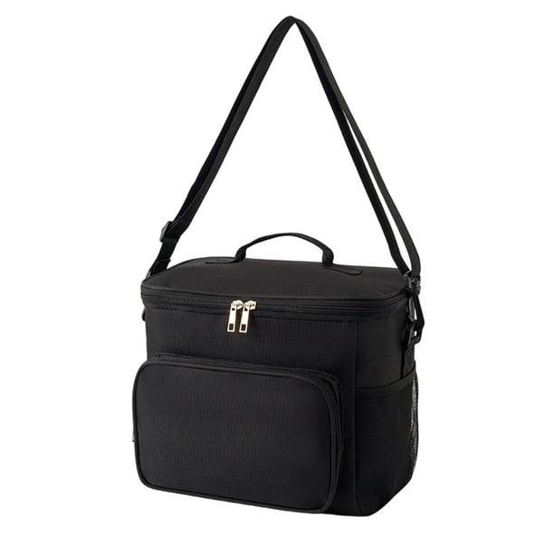 Lonchera, loncheras bento, lonchera térmica con correa ajustable para el hombro, lonchera con forro, a prueba de fugas mejorada para hombres y mujeres, lonchera térmica plegable, lonchera cruzada.