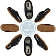 thumbnail image 2 of LIFE IS GOOD Women's Moccasin Slippers, 303593W - Suede & Fleece Open Back Indoor/Outdoor Slip-Ons - Plush & Cozy Slides with Soft Foam & Rubber Soles Stylish & Comfy Available in Different Designs..., 2 of 8