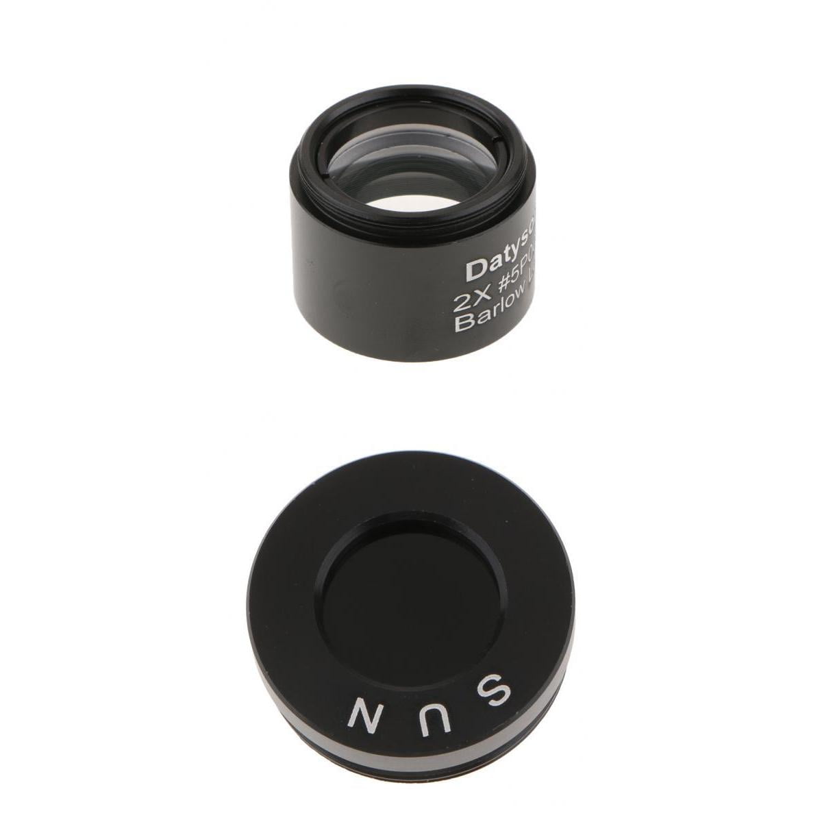 M28 Asr Telescopio ocular lente Barlow 2X 1.25 '' M28.6 * 0.6 rosca Universal y ...