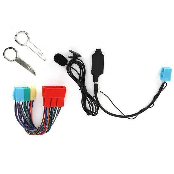 Adaptador de audio Bluetooth con altavoz estéreo para coche compatible con A2, A3, 8L, 8P, B5, B6, B7 y A6.