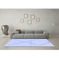 thumbnail image 3 of Ahgly Company Indoor Rectangle Solid Blue Modern Area Rugs, 7' x 9', 3 of 4