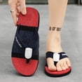thumbnail image 5 of Mens Fashion Orthotic Flip Flops Slip On Lightweight Comfortable Thick Cushion Yoga Mat Thong Sandals With Plantar Fasciitis Arch Support, 5 of 5