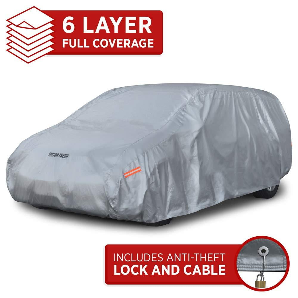 Motor Trend TrueShield Waterproof Van Cover Heavy Duty Outdoor Fleece