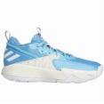 thumbnail image 4 of Adidas Dame Certified Young Dolla GV9587 Blue White Basketball Shoes Sneakers, 4 of 5