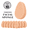Orange, variant on VerdeVida Exfoliating Face Sponge 10-Pack — Facial Scrub Pads, Makeup Remover & Deep Cleansing Pore Scrubber, Reusable, All Skin Types Including Sensitive, Collagen Boost White