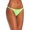 Lime Glow, variant on Peixoto Womens Gema Thong Full Coverage Swim Bottom Separates
