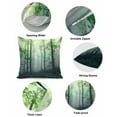 thumbnail image 6 of Decorative Throw Pillow Covers 12x20 Inch Set of 2 Forest Tree Fall Decor Pillow Cases for Couch, Sage Green Cushion Case for Living Room Bedroom Bed Car Chair, 6 of 9