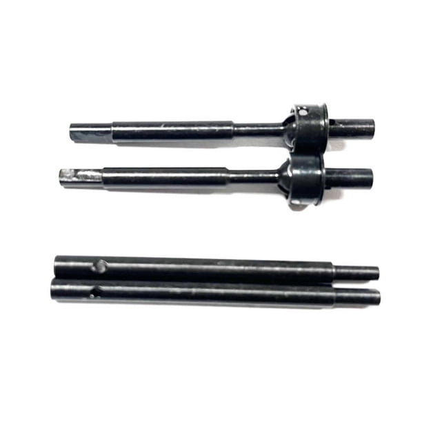 Junta de transmisión universal Vogacara RCGOFFLOW 4 Uds diseño estriado de acero para 1/24 RC FMS FCX24