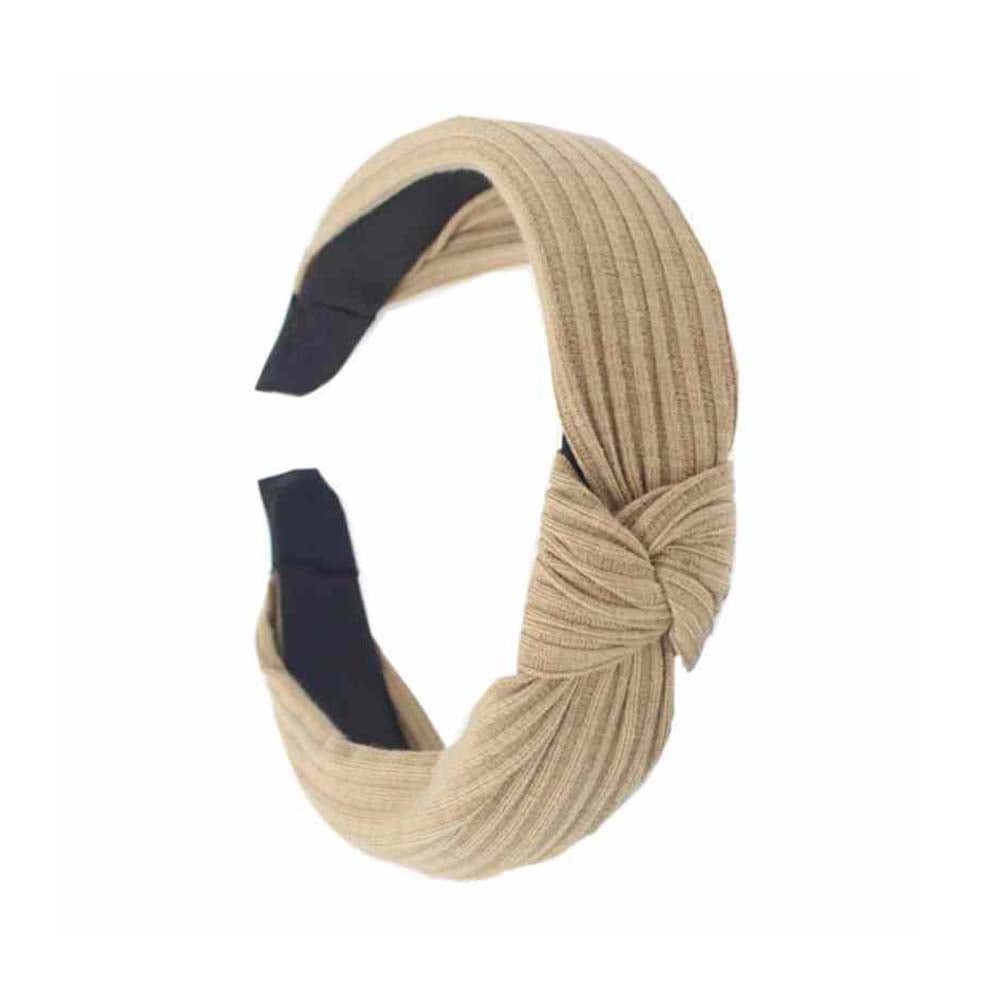 Women Casual Headband Twist Hairband Bow Knot Cross Tie Headwrap Hair Band Hoop