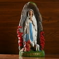 thumbnail image 3 of Hand-Made Nun Statues Smooth Body Lines Resin Statue Family Decoration Present, 3 of 5