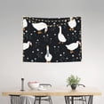 thumbnail image 2 of Kdxio Fashionable Goose Wall Hanging Tapestries Banner For Bedroom College Dorm Home Living Room Party Decor 29X37 In, 2 of 8