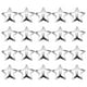 thumbnail image 2 of FELTECHELECTR 20 pinzas de metal con forma de estrella para el pelo, accesorios para el pelo para mujeres y adolescentes., 2 of 5