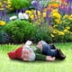thumbnail image 1 of Estatua de enano borracho para jardín al aire libre, adornos flocados, figura de gnomo de jardín, figura de resina impermeable para jardín, decoración de patio al aire libre, decoraciones, 1 of 5