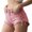 Pink, variant on Women's Mid Rise Ripped Stretchy Jeans Shorts Womens High Waisted Stretch Summer Shorts for Women Trendy 2026 Outfits Casual Frayed Denim Shorts Migroa Beige L