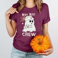 thumbnail image 2 of Halloween Ghostly Printed T-Shirt Adorable Festive Tee For Women's Celebration, 2 of 5