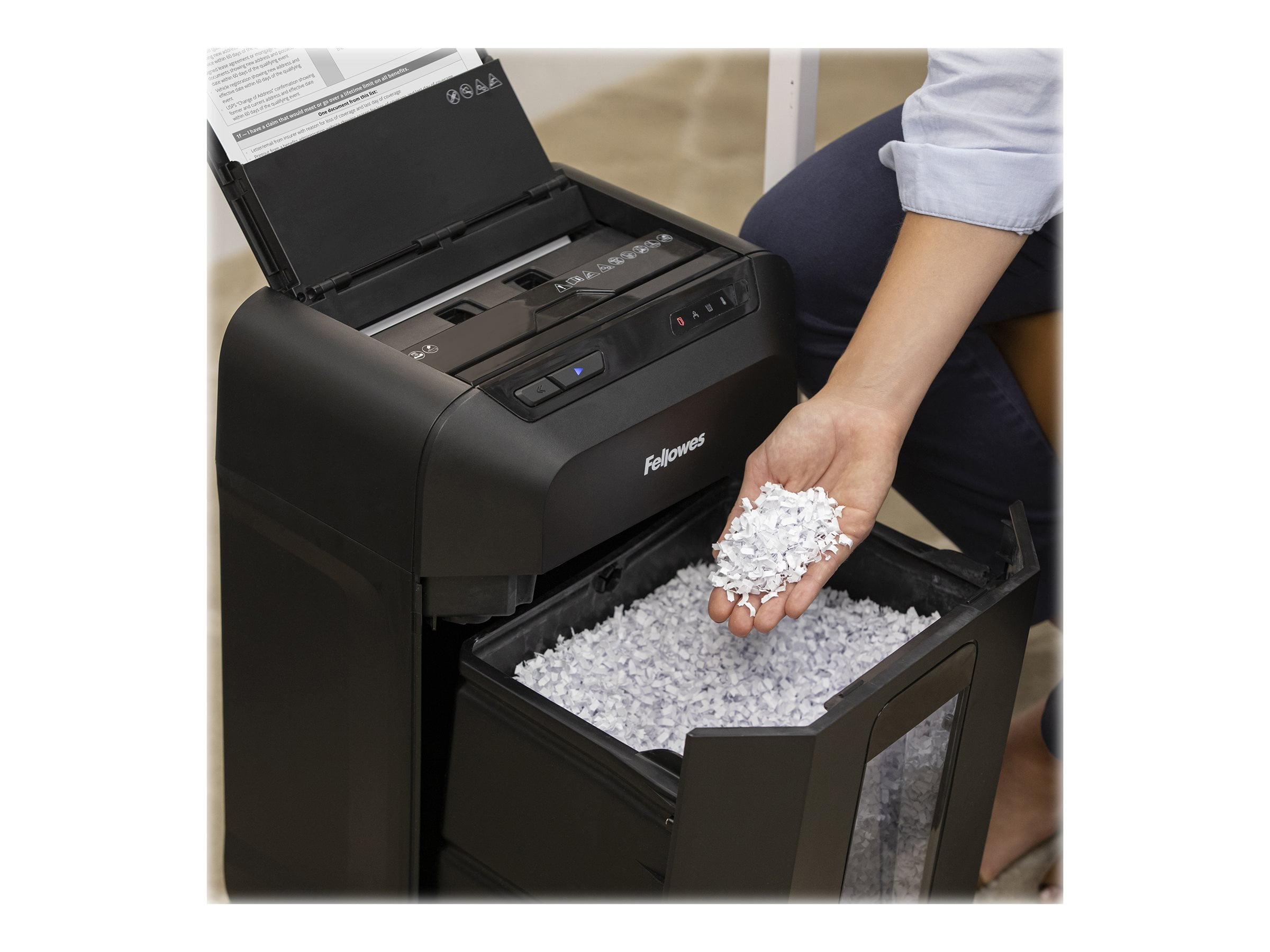 Fellowes® AutoMax™ 100MA Micro-Cut Shredder