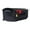 Black, variant on Solar Group Large, Polymer, Post-Mount Mailbox, Black, MB515B01