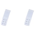 thumbnail image 2 of Correa de extensión Extensores de sujetador Hebilla transpirable 2 ganchos Accesorios Clips elásticos alargados Reemplazo 3 filas blanco Sonducket, 2 of 6