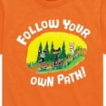 thumbnail image 3 of Pete The Cat - Follow Your Own Path - Toddler And Youth Short Sleeve Graphic T-Shirt, 3 of 6