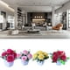 thumbnail image 3 of Cateissary Exquisita planta en maceta hecha a mano, bajo mantenimiento, no tóxica, duradera, flor artificial, bonsái, jardín, casa falsa para Decoración Rosa, 3 of 6