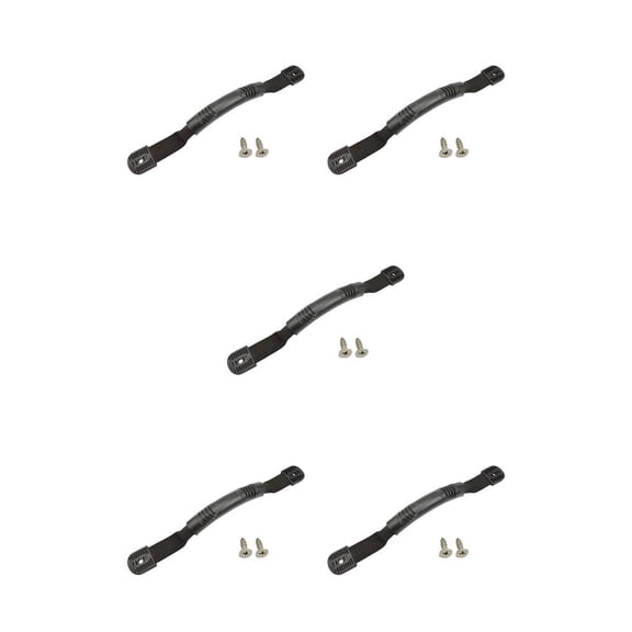 Soidarity Keep Diving 2 piezas Nylon PP Manija de barco Veleros Kayak Barcos de pesca Reemplazo Pasamanos Yate Hardware Sin cable Type2 NO2