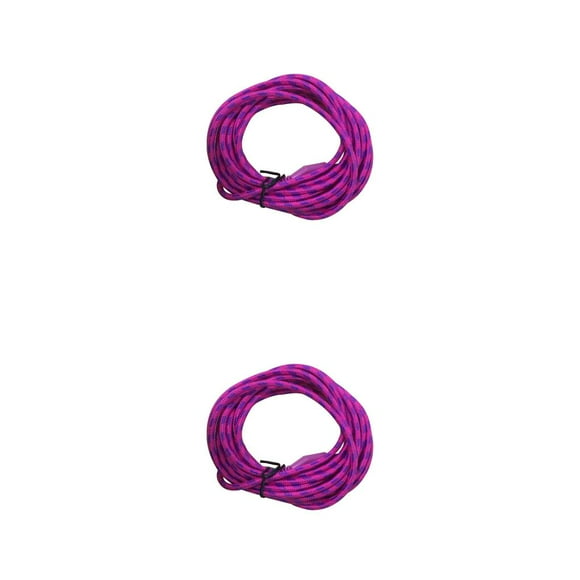 crativent /10 Pieds Corde pour Micro Charge Synchronisation Câble de Données Cordon pour Téléphone Cellulaire Rouge 2Ensemble