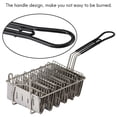 thumbnail image 4 of Taco basket, taco shells, holds 6 tortilla shells, taco stand with handles, 4 of 5