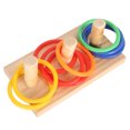 thumbnail image 1 of Engage Your Parakeets With The Colorful Interactive Bird Rings Toy Chewing And Training Parakeets Tabletop Puzzle Toy For Lovebirds Cockatiels And More, 1 of 8