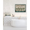 thumbnail image 4 of Farmhouse Cotton Bathroom Decor Wall Art Rustic Flower Today I Choose Butterfly Floral Pictures Wall Decor Canvas Painting Prints Artwork Home Decorations Framed for Bedroom Living Room 16"x12", 4 of 6