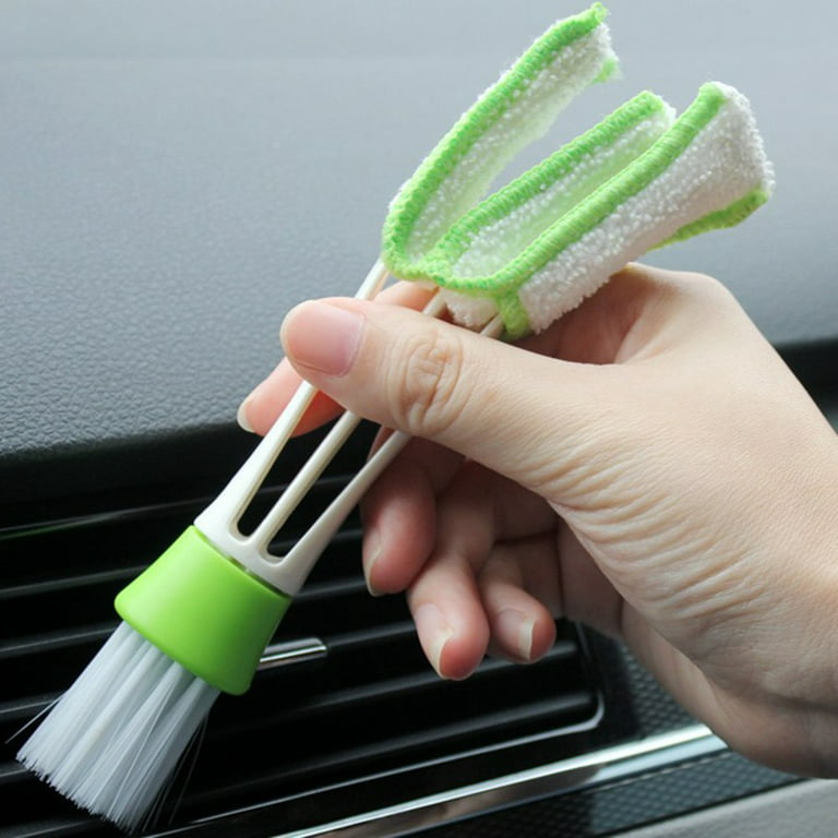 1pc Plastic Gap Cleaning Brush, Multifunction Double Head Crevice