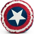 thumbnail image 1 of Marvel Comics Captain America Shield 13 Decorative Pillow, 1 of 5