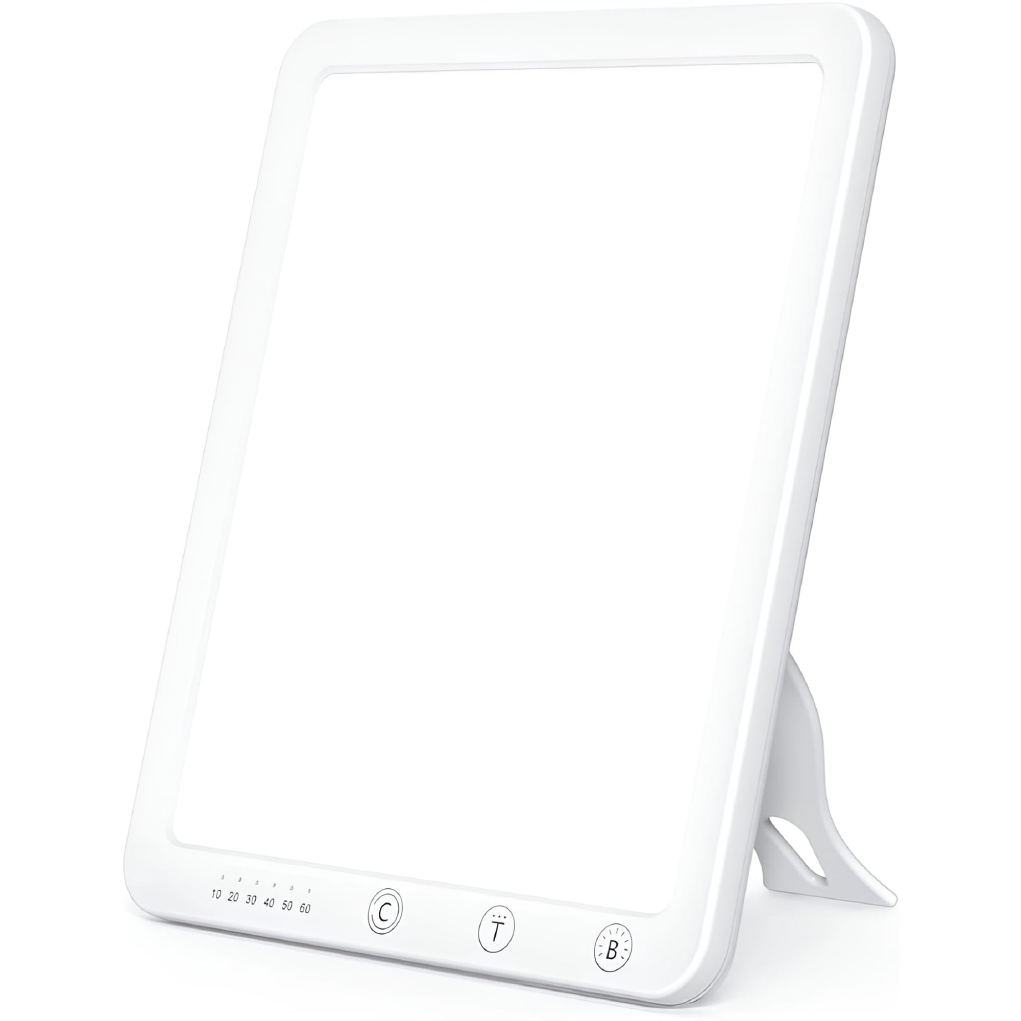HIBIBUD 2026 New Sad Light Therapy Lamp,10,000 Lux Daylight Lamp with 6 Timer Settings,3 Color Modes,5 Brightness Levels,Portable Sunlight Lamp with Touch Control,Memory Function