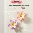 thumbnail image 3 of Magnetic Chip Clips for Refrigerator - 2-in-1 Food Bag Clips & Fridge Magnets - Blossom Flower Design Decorative Refrigerator Magnets for Food Storage, Kitchen Organization, 3 of 8