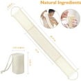 thumbnail image 5 of Natural Loofah Exfoliating Back Scrubber for Shower Set, Loofah Back Strap Sponge Shower Brush Long Handle Bath Body Brush, Deep Clean & Invigorate Your Skin, for Men and Women, 5 of 7