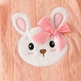 thumbnail image 5 of MEZZALL Toddler Baby Girl Easter Outfit Bunny Sweatshirt Long Sleeve T-Shirt Tops Pants Set Spring Fall Clothes, 5 of 7