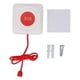 thumbnail image 2 of Botón De Alerta De Emergencia, Notificación De Aplicación Botón De Llamada De Buscapersonas De Cuidado Inalámbrico Resistente Al Agua Fácil De Usar Con Cable De Tracción, 2 of 7