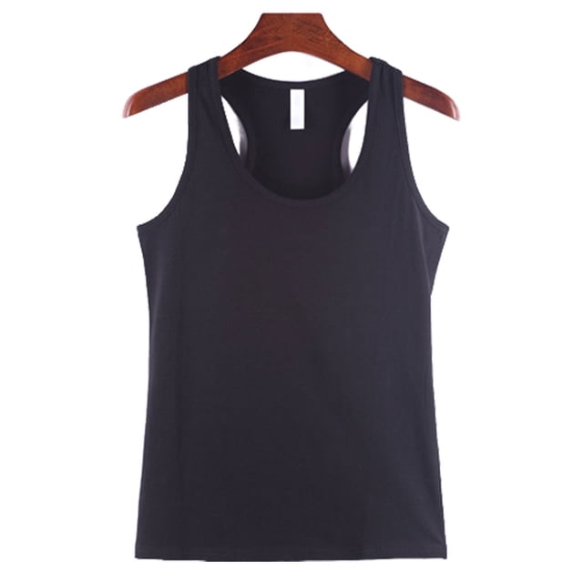 Minnieouse Chaleco de algodón para mujer, ropa recortada de moda de punto, camiseta transpirable fresca, camisas de fondo exterior de primavera, Prendas para la parte del cuerpo Negro SG Minnieouse AP010463-04B