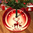 thumbnail image 1 of Wzzjkit Christmas Decorations 35 In Christmas Tree Skirt with Delicate Print Christmas Tree Bottom Decoration, 1 of 6