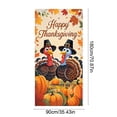 thumbnail image 4 of KKOUHV Thanksgiving Decorations, Fall Harvest Door Covers for Front Door Cover, Turkey Pumpkin Fall Door Cover, Indoor Outdoor Party Photo Booth Props, 4 of 7