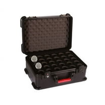 TSA ATA Molded Case w/ Drops for (30) Mics