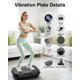 thumbnail image 3 of Plataforma vibratoria JXHBDH con capacidad de 181 kg y bandas, 3 of 8