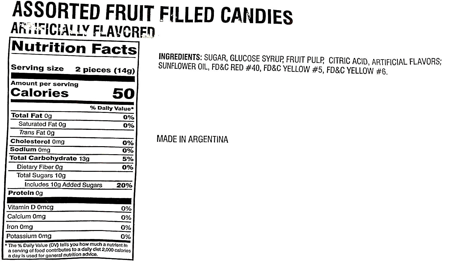 SweetGourmet Assorted Filled Fruit BonBons | Bulk Hard Candy | Arcor  Assorted Fruit Candies | 4 Pounds