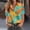 A30 Green, variant on Button Down Shirt for Women Tropical Palm Leaf Floral Print Collared Neck Short Sleeve Summer Vacation Relaxed Fit Casual Beach Holiday Blouse