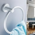 thumbnail image 2 of Space Aluminum Towel Ring Hand Towel Hanging Ring All-In-One Space Aluminum Matte Towel Ring, 2 of 6