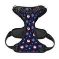 thumbnail image 2 of No Pull Dog Harness For X-Large Dogs Easy Walk Dog Vest Adjustable Collars Harnesses & Leashes Set Breathable Oxford Outdoor Walking Safety Reflective Strip Santa Claus,Snowflake, 2 of 9
